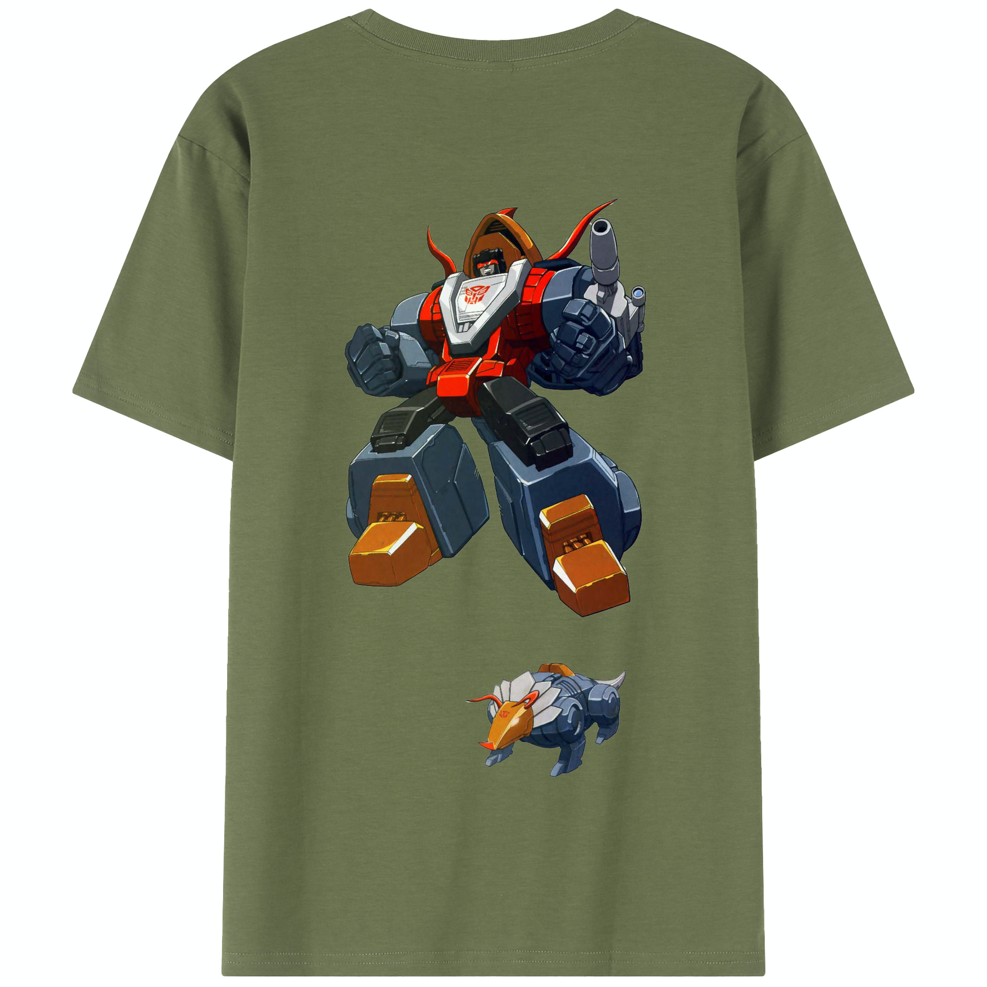 （画像用）  綿100％半袖Tシャツ（背面プリント）